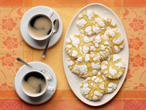 Lemon Crinkle Cookies