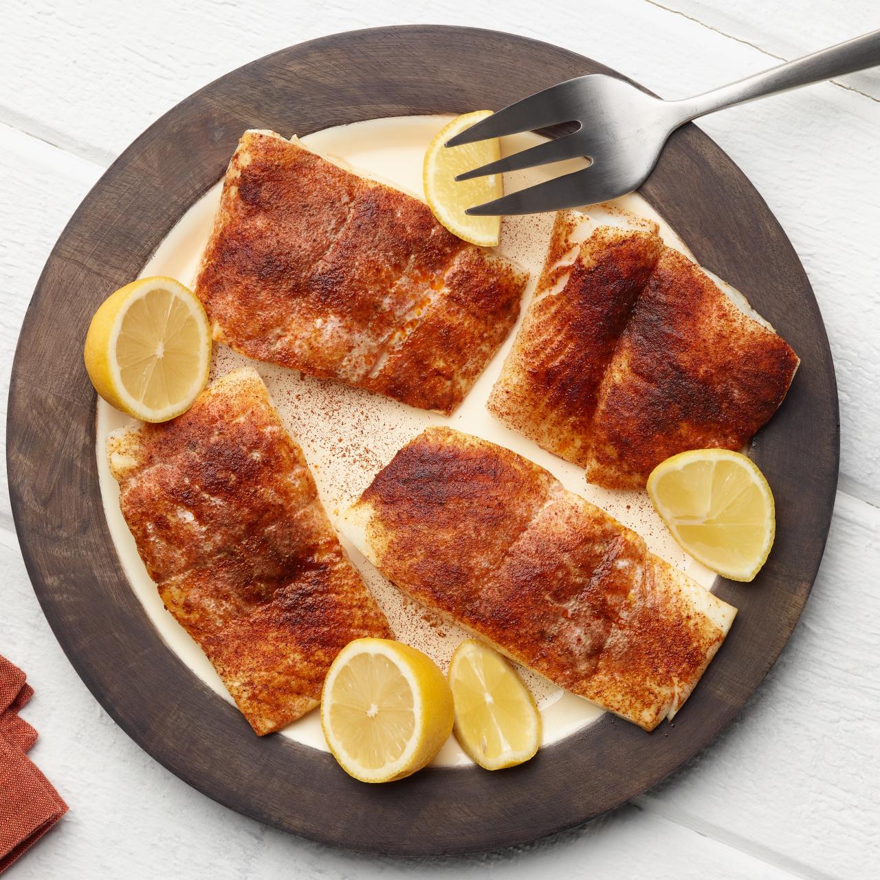 Halibut shop in oven