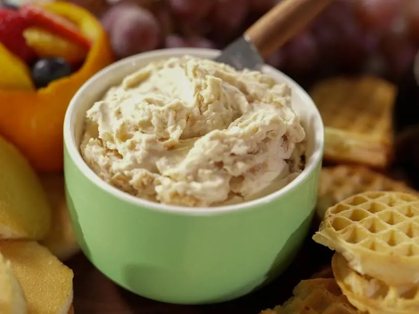 Katie Lee Biegel makes her Cinnamon Crunch Cream Cheese, as seen on The Kitchen, season 29.