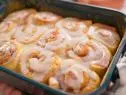 Beauty shot of Molly Yeh's English Muffin Jam Rolls, as seen on Girl Meets Farm, Season 10.