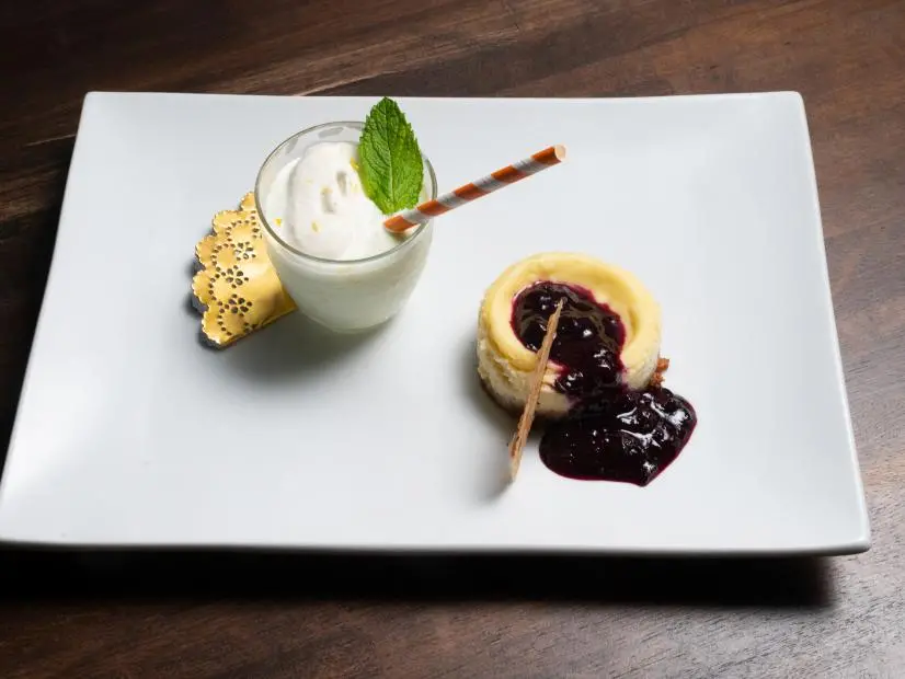 Contestant Marti Cummings' dessert dish, as seen on Worst Cooks In America, Season 24.