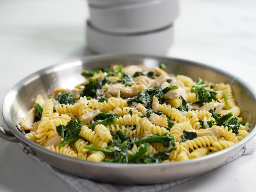 Fusilli with Chicken and Broccoli Rabe as seen on Simply Giada Season 1