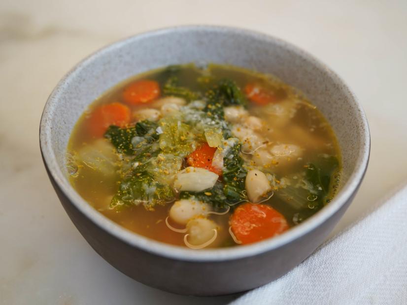 White Bean and Escarole Soup as seen on Simply Giada Season 1