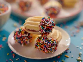Beauty of Molly Yeh's Italian Bakery Cookies, as seen on Girl Meets Farm, Season 10.