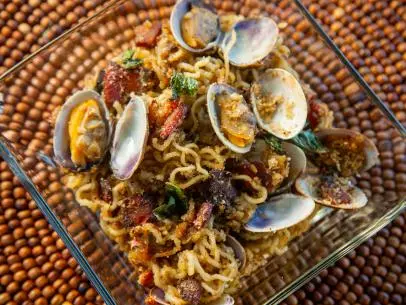 Justin Warner’s Clams Casino Mazeman, as seen on Guy's Ranch Kitchen Season 5.