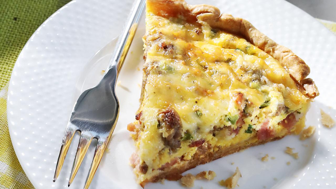 Meat Lovers Quiche