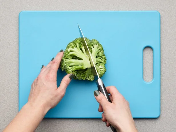 Food Network Kitchen’s How to Cook Broccoli, Cutting Florets, as seen on Food Network.