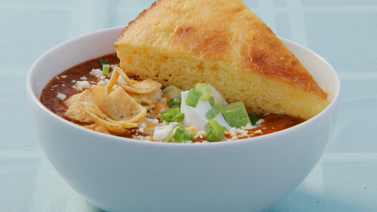 Chili and Cornbread
