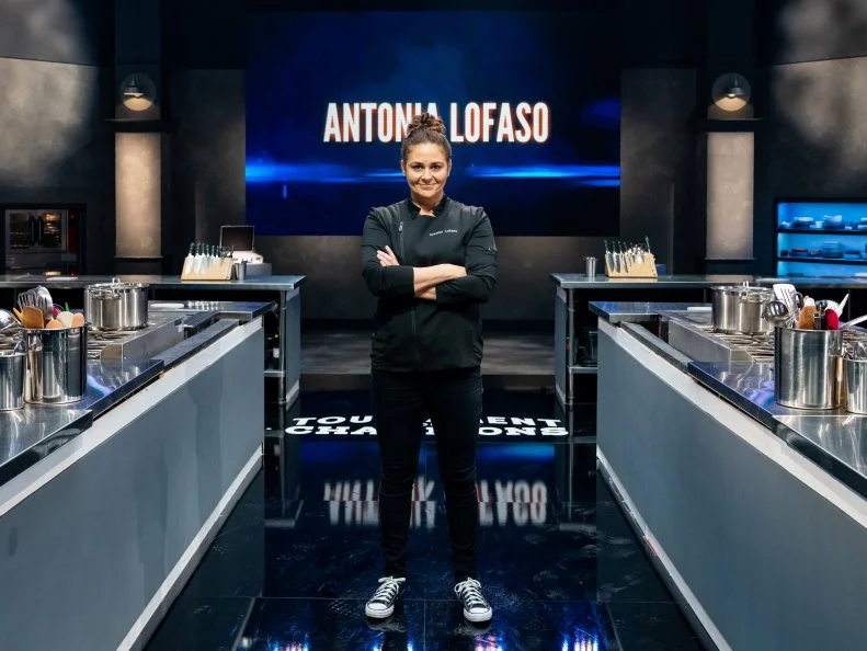 Contestant Antonia Lofaso, as seen on Tournament of Champions, Season 3.