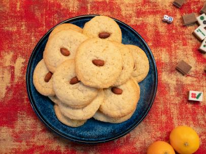 Chef Jennifer Yee's Almond Cookies, as seen on Food Network's Lunar New Year