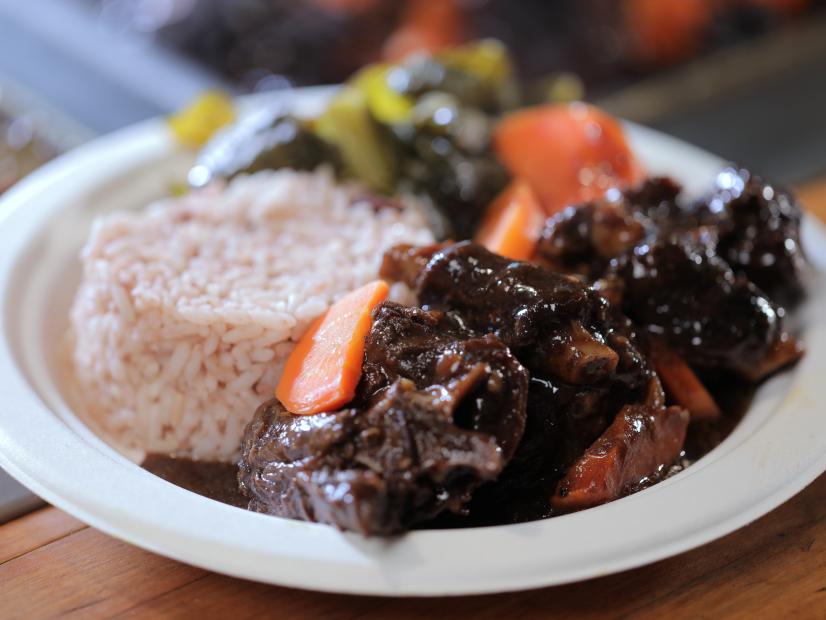Ox Tails as served at Jamaica Way in Nashville, Tennessee, as seen on Triple-D Nation.