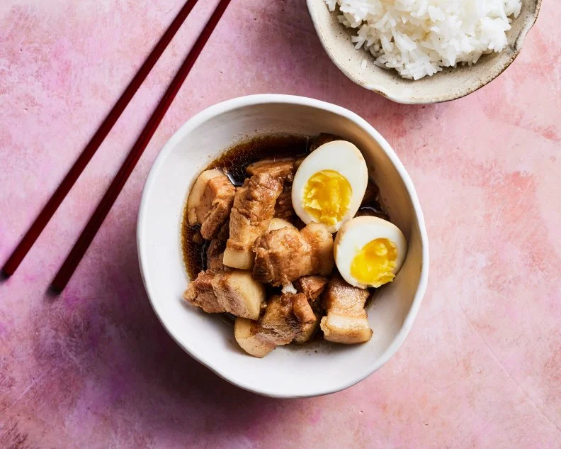 Description: Food Network Kitchen's Thit Kho Trung.