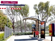 CAPE TOWN, SOUTH AFRICA - FEBRUARY 01:  General view of the scene of the alleged incident, a McDonalds drive-through, opposite the Cape Town World Cup Stadium on the day when Lady Amelia Spencer was due to appear on charges for common assault on February 1, 2011 in Cape Town, South Africa. The 18-year-old daughter of Earl Spencer was involved in a row that errupted in a McDonald's drive-through, not far from her home in Cape Town in the early hours of December 22, 2010. Today however she was not seen arriving or leaving the court and it is thought that this was due to avoid the media.  (Photo by Michelly Rall/WireImage)