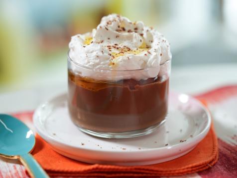 Chocolate Budino with Olive Oil and Salt