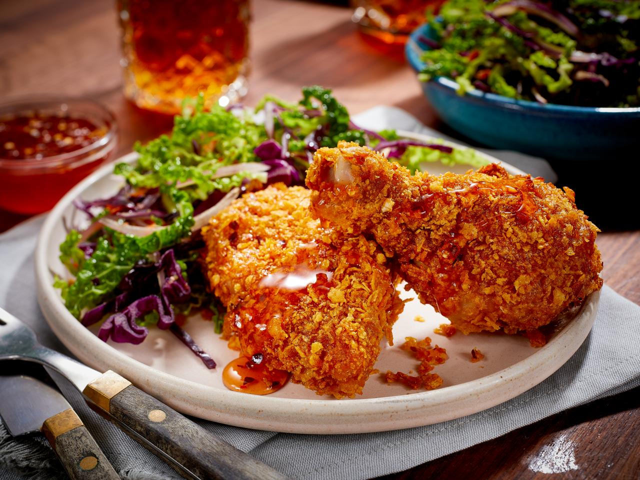 Spicy Baked Buttermilk Chicken Strips