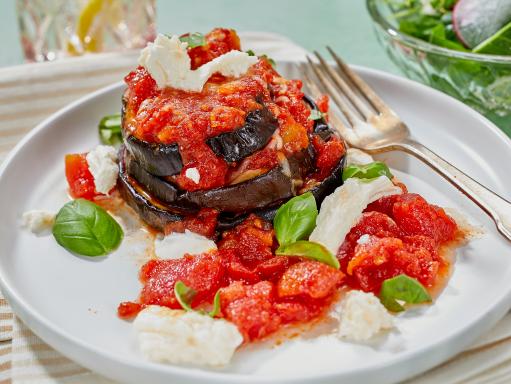 Roasted Eggplant Parmesan Recipe Food Network 9851