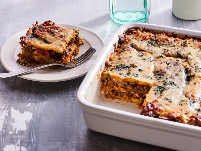 Description: Food Network Kitchen's Pastelon de Amarillos.