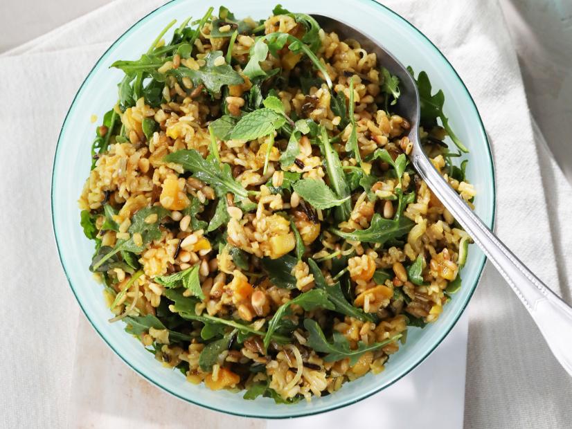 Miss Kardea Brown's savory Curried Rice Salad, as seen on the Food Networks, Delicious Miss Brown, Season 6.