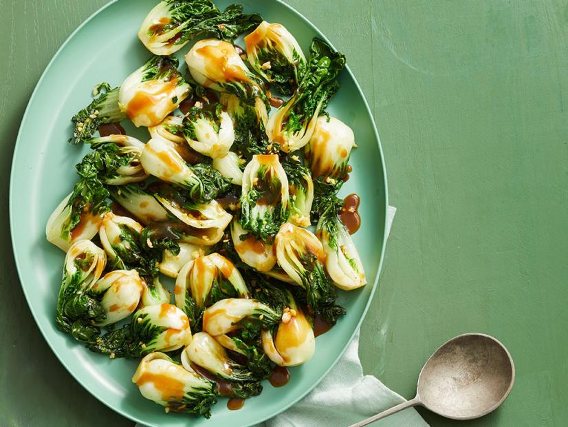 Baby Bok Choy with Oyster Sauce