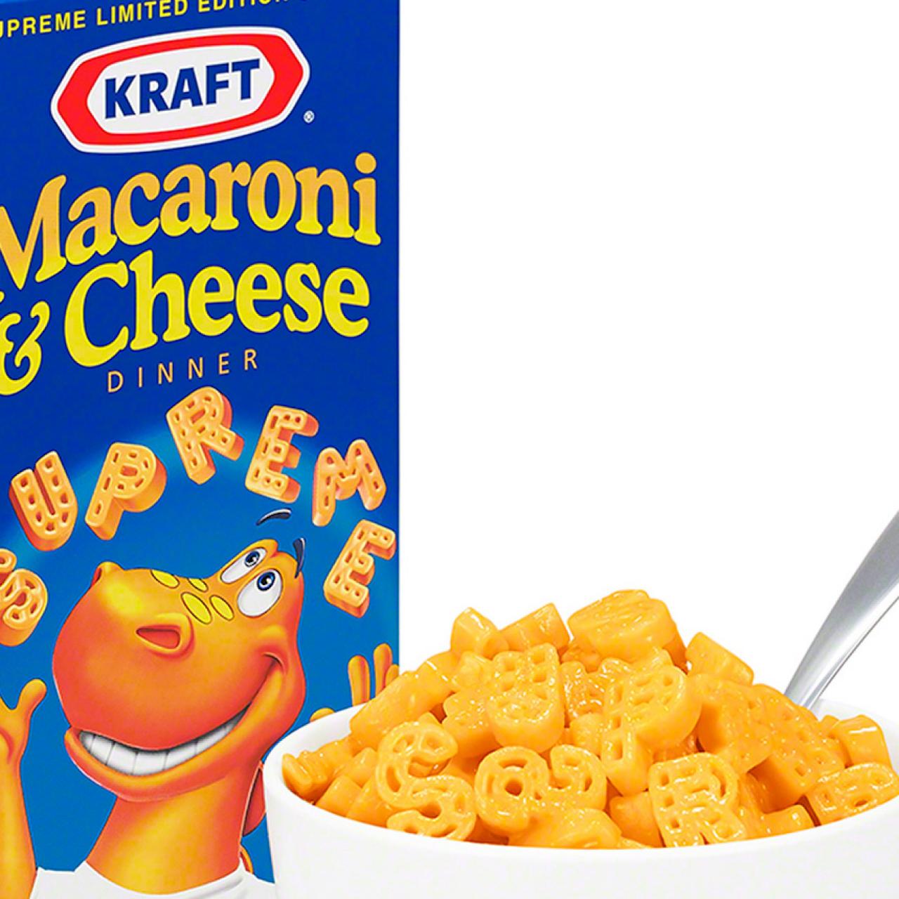 kraft macaroni and cheese shapes