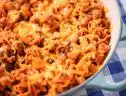 Katie Lee Biegel makes her Cheeseburger Style Bean Skillet, as seen on The Kitchen, season 30.