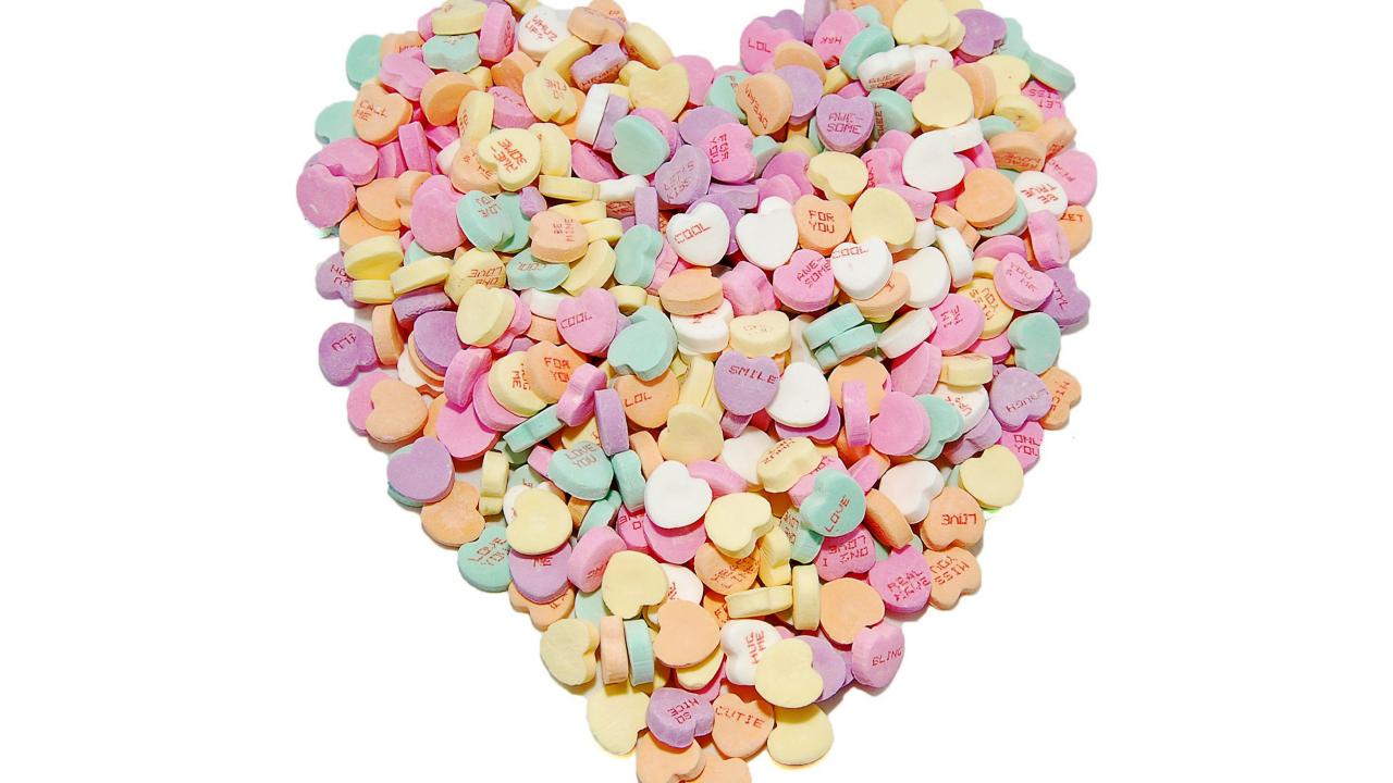 Large Conversation Hearts: Sweet Sentiments in a Big Way