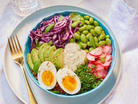Herby Tahini Grain Bowl