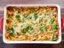Close-up of Tex-Mex Chicken Spaghetti, as seen on The Pioneer Woman, season 30.