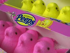 WARMINSTER, PA - APRIL 18:  Pink and yellow Marshmallow Peeps are seen April 18, 2003 in Warminster, Pennsylvania. Just Born, the manufacturer of Marshmallow Peeps, is celebrating the 50th anniversary of Marshmallow Peeps, and now produces more than one billion individual Peeps per year. Last Easter, more than 700 million Marshmallow Peeps and Bunnies were consumed by men, women, and children throughout the United States. Strange things people like to do with Marshmallow Peeps: eat them stale, microwave them, freeze them, roast them and use them as a pizza topping. Marshmallow Peeps and Bunnies come in five colors. (Photo by William Thomas Cain/Getty Images)