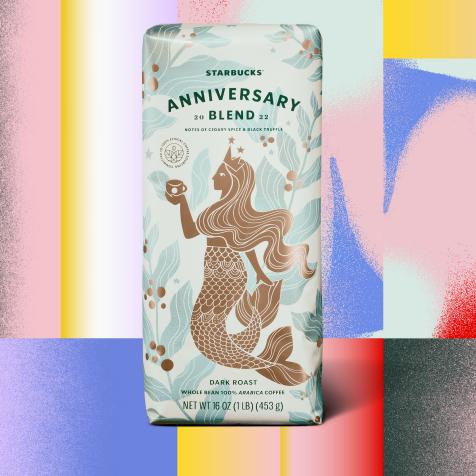 starbucks anniversary blend 1lb whole bean coffee