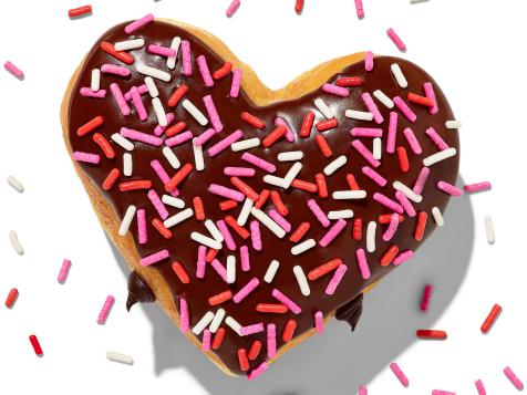 Dunkin’ Brings Back Its Fan-Favorite Heart-Shaped Doughnuts for Valentine’s Day