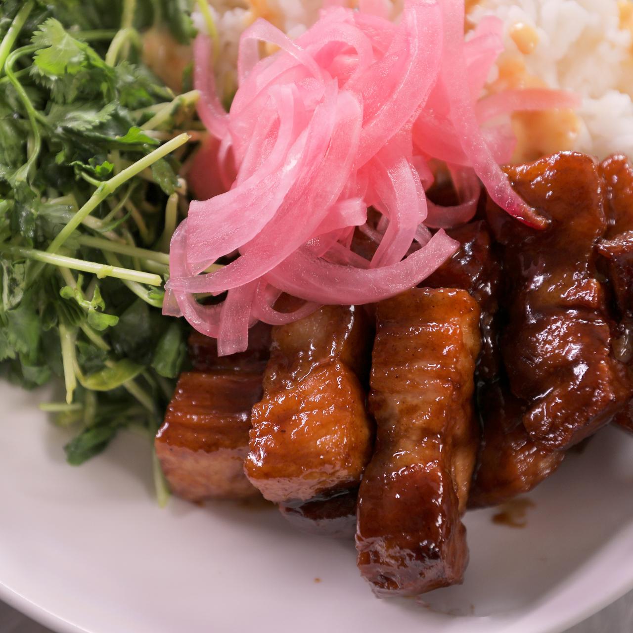 Salmon and Pork Belly Hot Pot Recipe