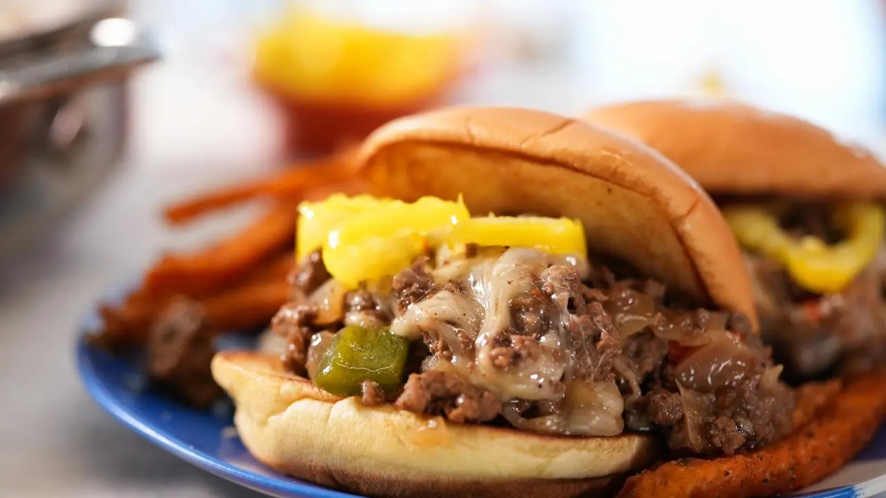 Philly Cheesesteak Sloppy Joes