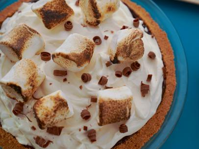 Beauty shot of Molly Yeh's S'mores Ice Cream Pie