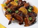 Miss Kardea Brown's Tequila-Tangerine Chicken Wings, as seen on the Food Networks, Delicious Miss Brown, Season 6.