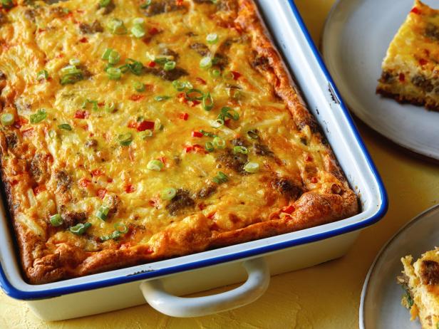 5 Ingredient Pressure Cooker Cheesy Egg Bake - Kitschen Cat