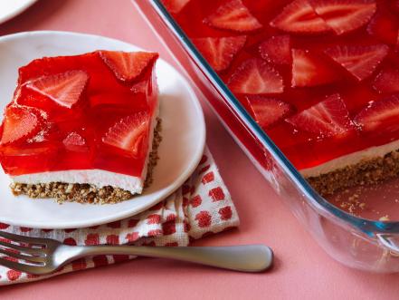 Strawberry Pretzel Salad Recipe | Food Network Kitchen | Food Network