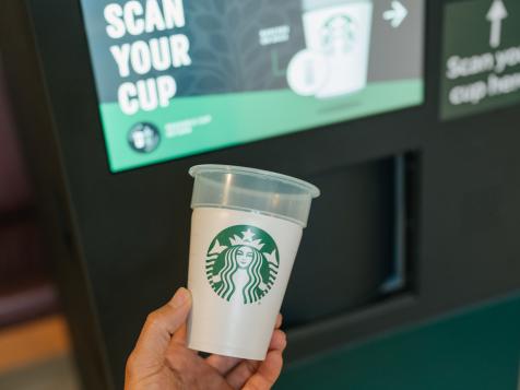 Starbucks brings back personal reusable cups to Starbucks cafes in