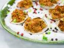 Geoffrey Zakarian makes his Clams Oreganata with Harissa, as seen on The Kitchen, season 30.