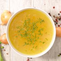 broth with ingredient