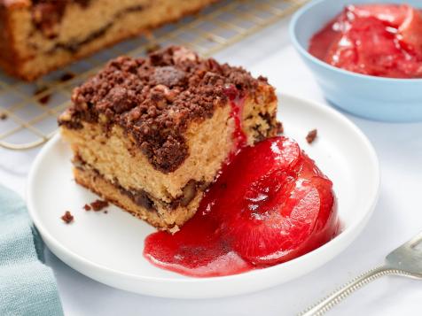 Roasted Fruit Cinnamon Coffee Cake