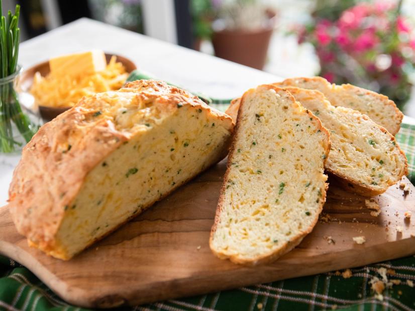 Irish Soda Bread with Cheddar and Chives as seen on Valerie's Home Cooking, Season 13.