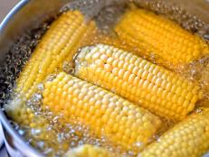 Corn boiling