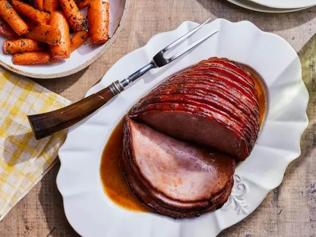 Air fryer ham shop