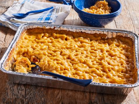 No-Boil Smoker Macaroni and Cheese