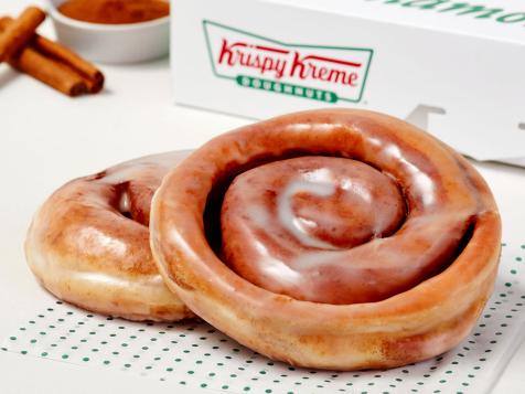 Fan-Favorite Cinnamon Rolls Return to Krispy Kreme – But Only On Sundays