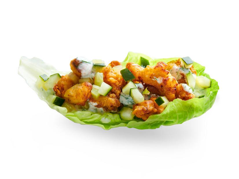 Fried Chicken Lettuce Cups Recipe Food Network Kitchen Food Network