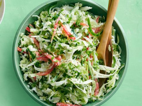 Garden Slaw with Fennel and Bell Peppers