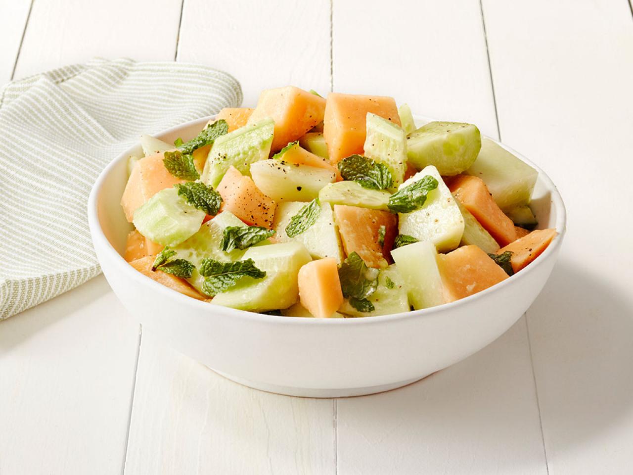 Melon, Cucumber and Mint Salad Recipe, Alex Guarnaschelli