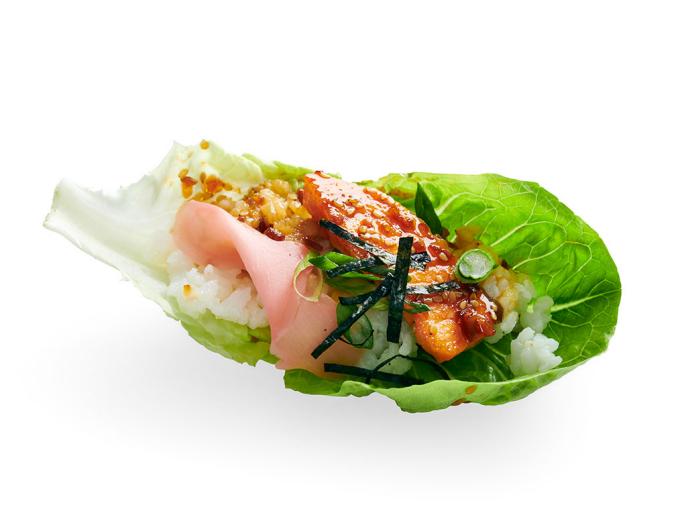 Teriyaki Salmon Lettuce Cups Recipe Food Network Kitchen Food Network